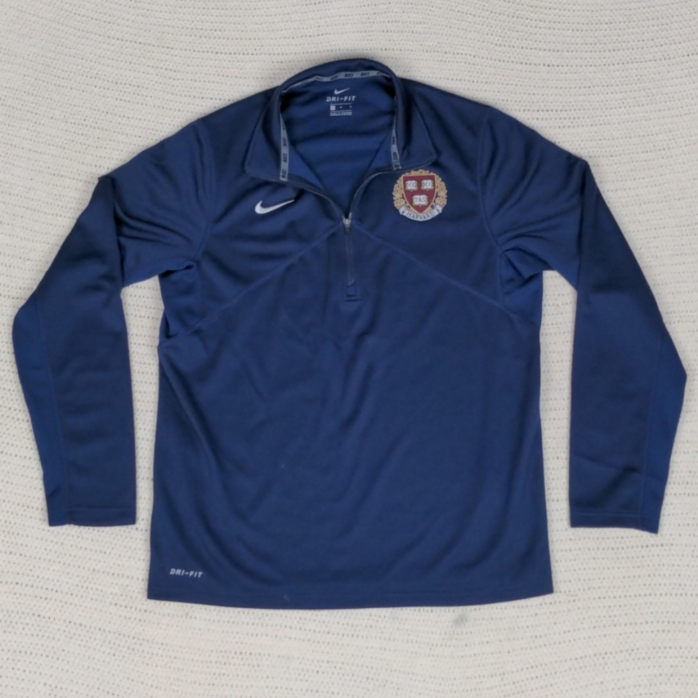 Harvard Nike Dri-Fit Quarterzip